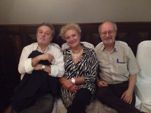 Manuel Galiana, Marisa Blanes y José Luis Turina.